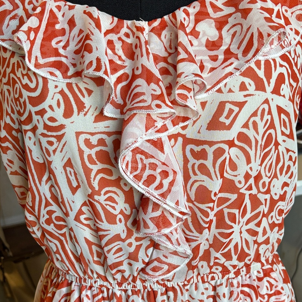 Speechless Dress with Geometric Pattern Medium - Picture 6 of 8